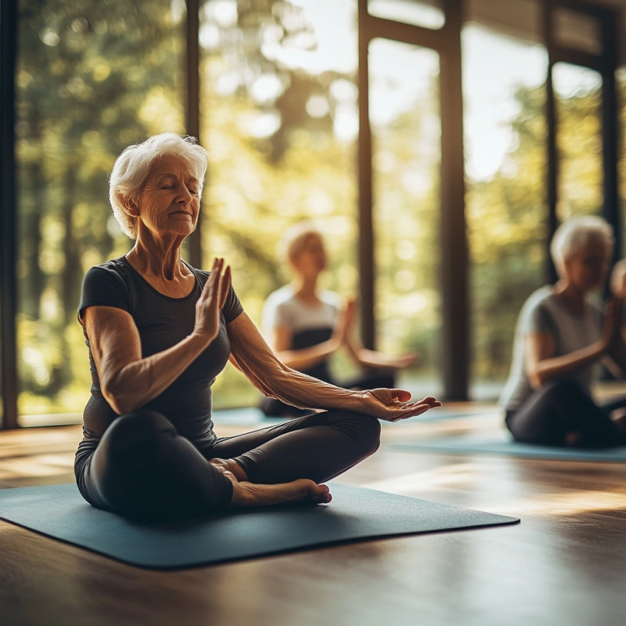 Заняття йогою у triandemik